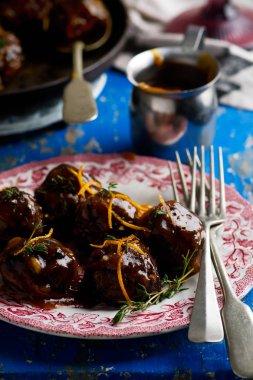 Köfte rustik bir L Orange.style ördek