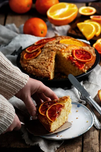 Blood Orange Buckle.selective zaměření — Stock fotografie