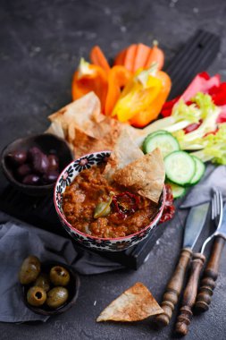 Antipasto salata tabağı.. 