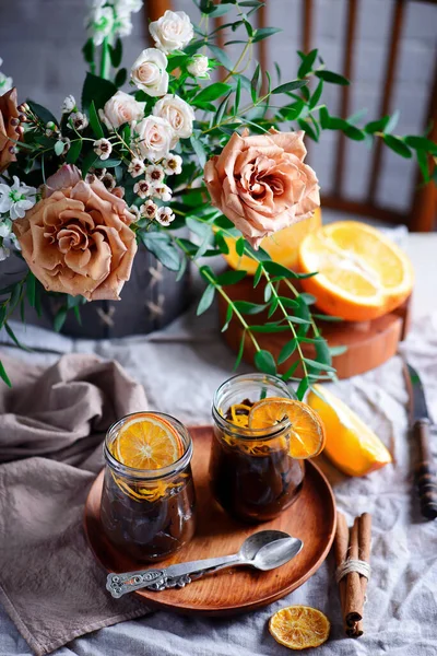 Choklad veggy pudding med avokado — Stockfoto