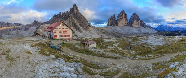 Rifugio Locatelli, Dolomites, South Tyrol, Italy — Stock Photo, Image