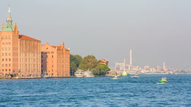 Vista de Venecia al amanecer — Vídeo de stock