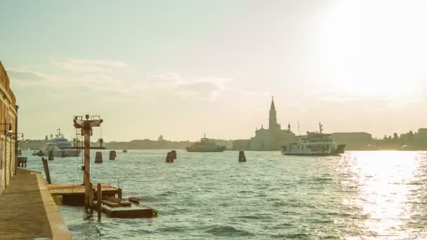 Blick auf Venedig — Stockvideo