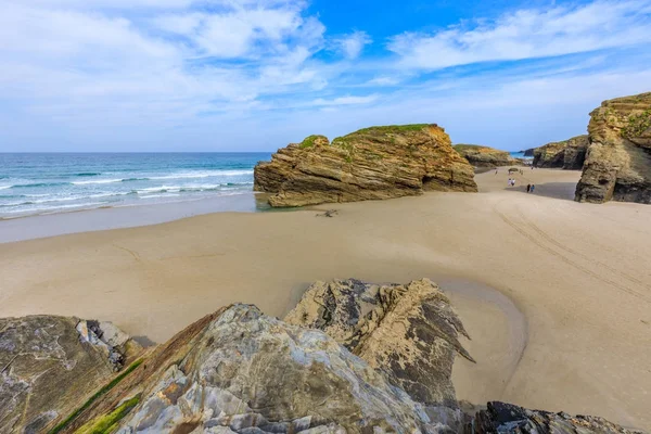 Playa Las Catedrales Beach Ισπανία — Φωτογραφία Αρχείου