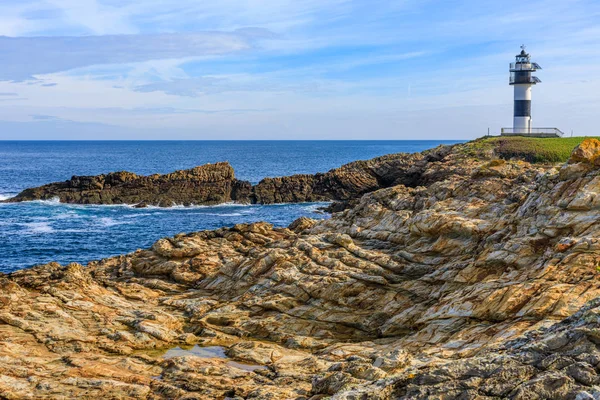 Maják Ribadeo Galicie Španělsko — Stock fotografie