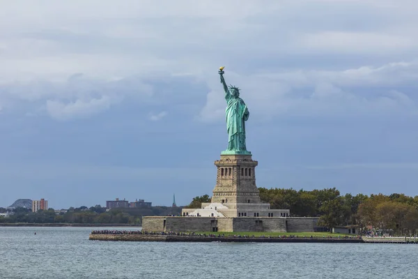 Άγαλμα Της Ελευθερίας Νέα Υόρκη — Φωτογραφία Αρχείου