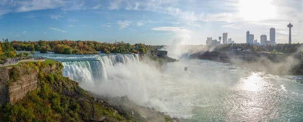 Gökkuşağı Köprüsü Nden Niagara Şelalesi — Stok fotoğraf