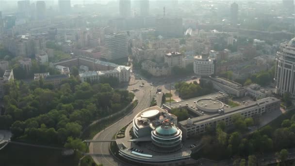 Vue Aérienne Ancien Quartier Pechersk Kiev Ukraine — Video