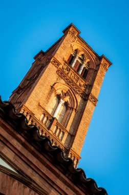 San Francesco Kilisesi kule, Bologna İtalya