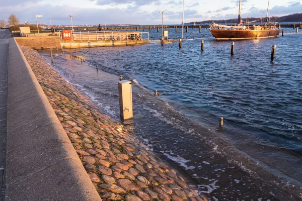 Kiel Duitsland Januari 2017 Kiel Hoofdstad Van Sleeswijk Holstein Noord — Stockfoto