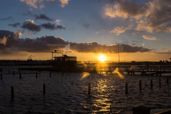 Kiel Németország Január 2017 Kiel Tőke Schleswig Holstein Tartomány Észak — Stock Fotó