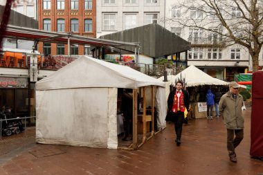 Kiel, Almanya. 2 Mart, 2017. Kieler Umschlag 2017 ilk gününde izlenimleri