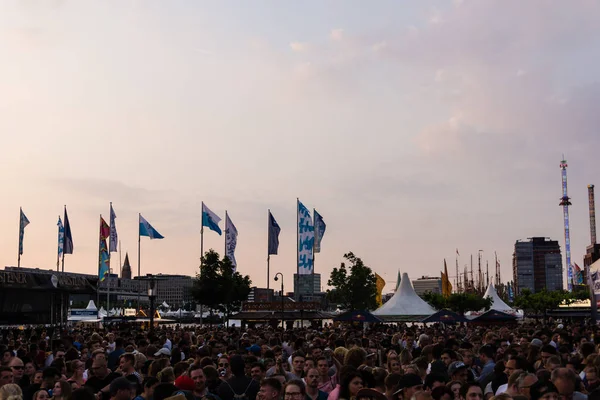 Kiel Deutschland Juni 2017 Der Rapper Samy Deluxe Tritt Während — Stockfoto