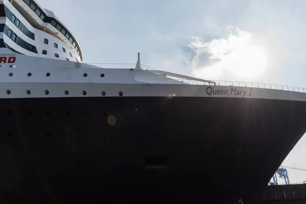 Hamburg Almanya Ağustos 2017 Kraliçe Evlen Cruise Terminal Hamburg Steinwerder — Stok fotoğraf