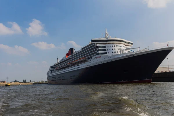 Hamburg Almanya Ağustos 2017 Kraliçe Evlen Cruise Terminal Hamburg Steinwerder — Stok fotoğraf