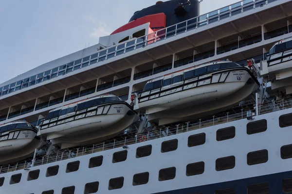 Hamburg Deutschland 2017 Impressionen Von Queen Married Liegend Kreuzfahrtterminal Hamburg — Stockfoto