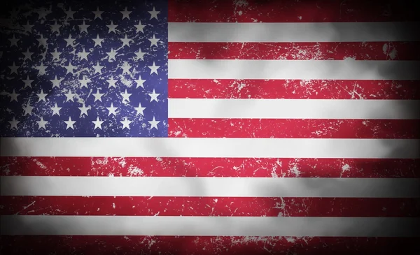 Аннотация American Flag Background — стоковое фото