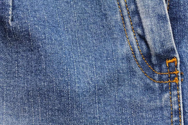 Jeans Hintergrund Textur, Jeansstoff mit Reißverschluss — Stockfoto