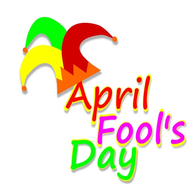 April Fools day, Illustration — Stock Photo, Image