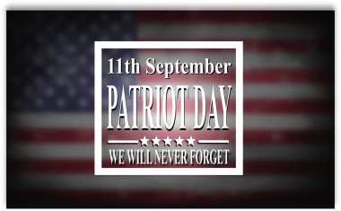 Vatansever ABD gün arka plan 