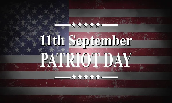 Antecedentes del Patriot Day of USA — Foto de Stock