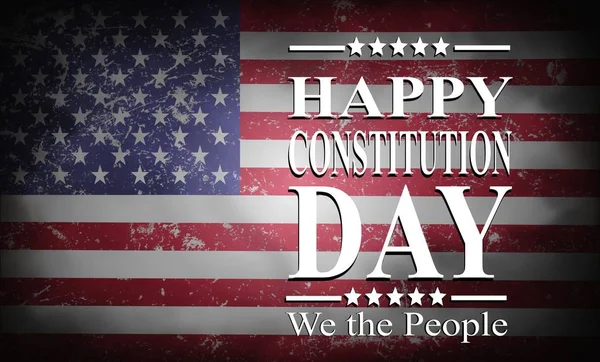 С Днем Конституции! — стоковое фото