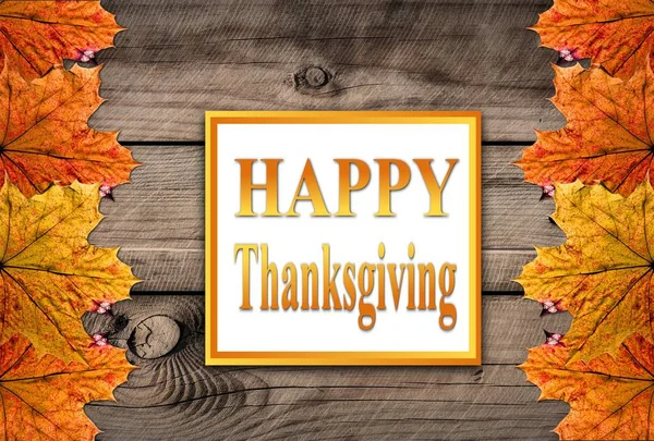 Happy Thanksgiving Background — Stock Photo, Image