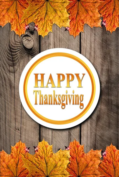 Happy thanksgiving bakgrund — Stockfoto
