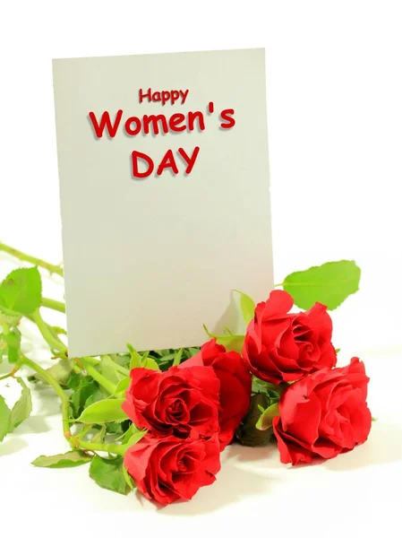International Women Day Card Background — Stock Photo, Image