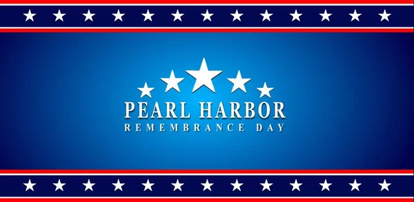 Pearl Harbor Recuerdo Fondo — Archivo Imágenes Vectoriales