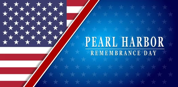 Pearl Harbor Souvenir Arrière Plan — Image vectorielle