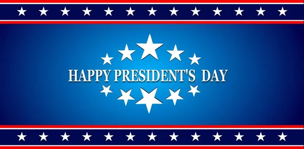 Presidents Day Background Usa — 스톡 벡터