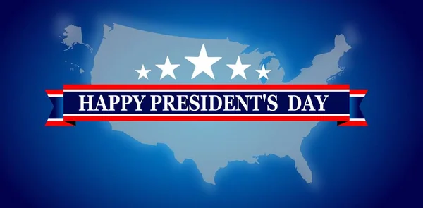 Presidents Day Background Usa — 스톡 벡터