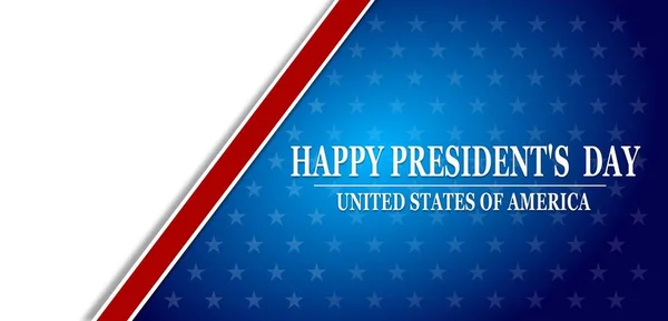 Presidents Day Background Usa — 스톡 벡터