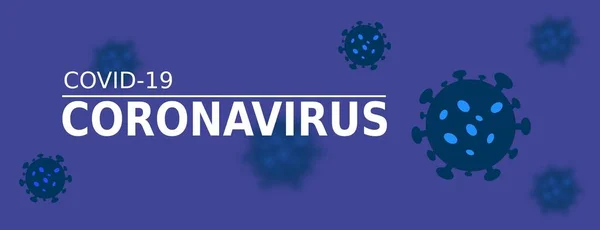 Coronavirus Salgın Koronavirüs 2019 Ncov — Stok Vektör