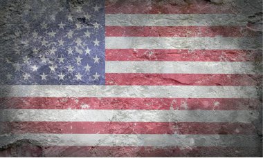 American USA flag background clipart