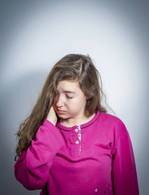 Uykulu kız pijama