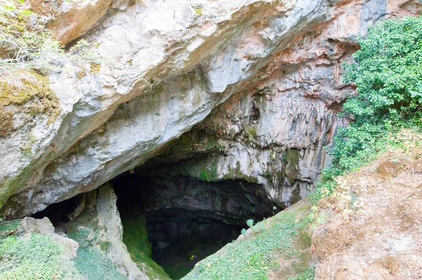 Entrance Cave Zeus Crete Island Greece — Stock Photo, Image