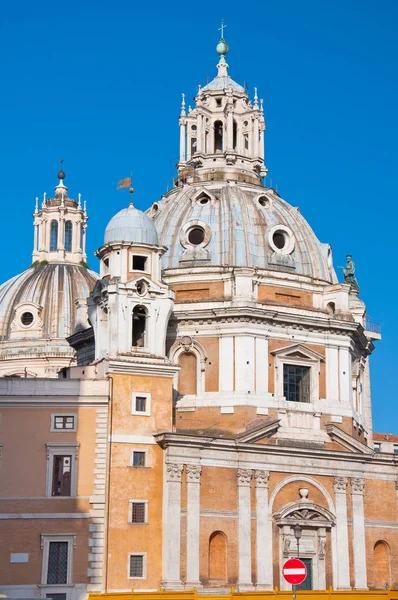 Santa Maria Loreto Detalj Rom Italien — Stockfoto