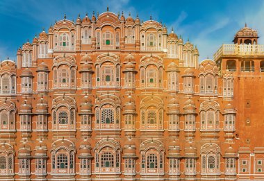 Hawa Mahal, rüzgarların saray, Jaipur, Rajasthan, Hindistan