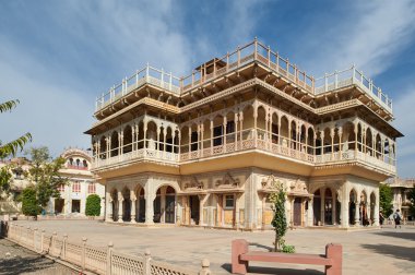 Mubarak Jaipur şehir sarayda, Rajasthan, Hindistan Mahal.