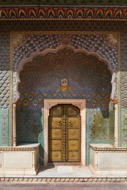 Mubarak Jaipur şehir sarayda, Rajasthan, Hindistan Mahal.