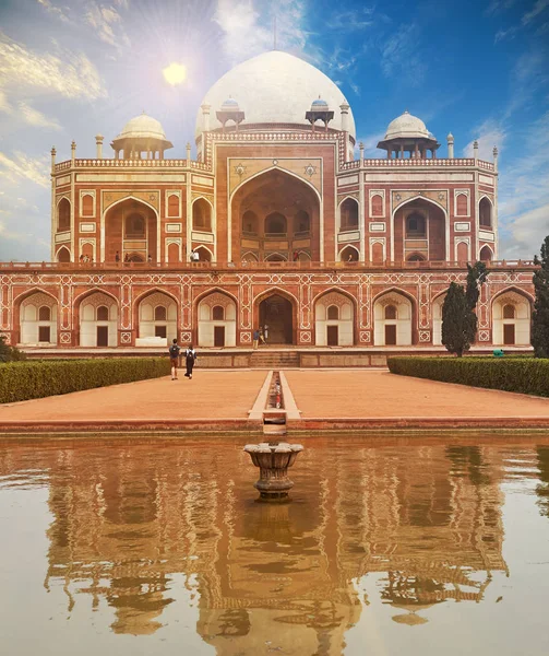 Tumba de Humayun Nueva Delhi, India . — Foto de Stock