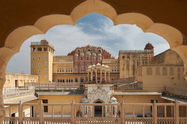 Hawa Mahal, rüzgarların saray, Jaipur, Rajasthan, Hindistan