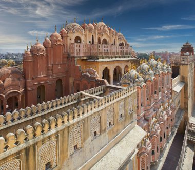 Hawa Mahal, rüzgarların saray, Jaipur, Rajasthan, Hindistan