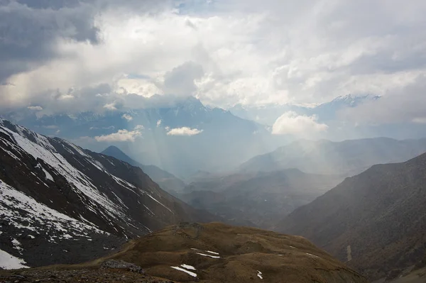 Annapurna gór w Himalaje Nepalu. — Zdjęcie stockowe