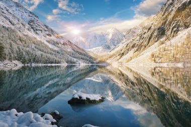 Altay Dağları, Rusya, Sibirya.