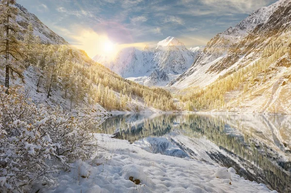 Montagne di Altai, Russia, Siberia . — Foto Stock