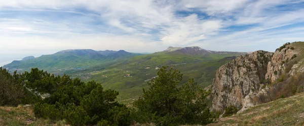 Summer landscape of the southern Crimea RUSSIA.