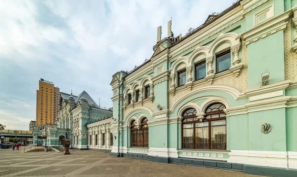 Cidade Moscou Riga Estação Ferroviária Até 1930 Vindavsky Até Meados — Fotografia de Stock